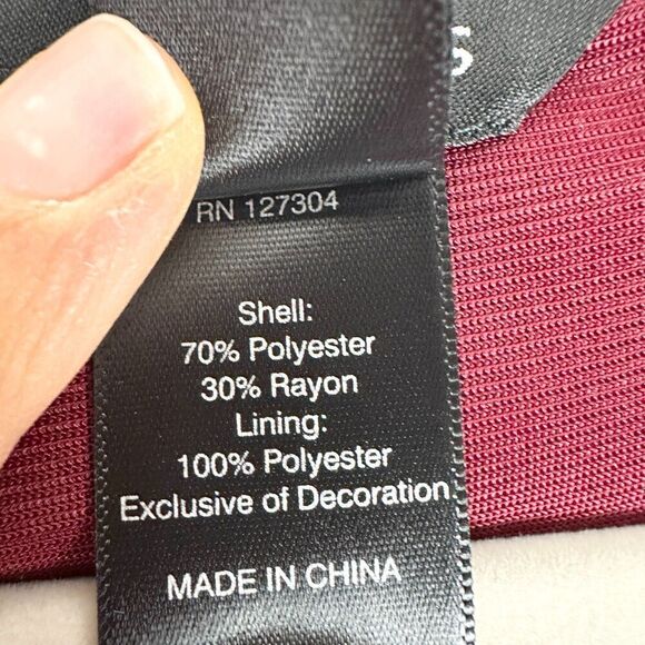 Ali Miles Dot Tunic Size Small Open Knit Chiffon Trim Lagenlook Artsy - Picture 5 of 5